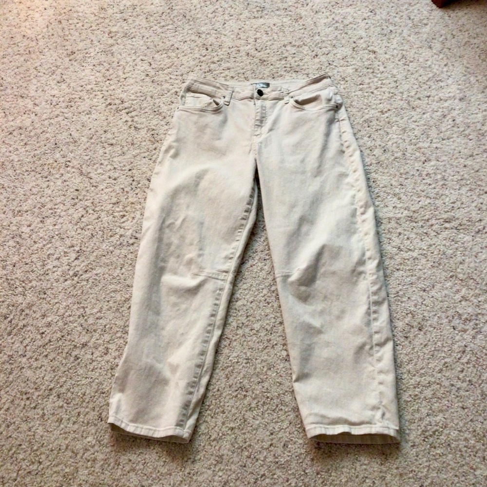 Kut from the Kloth Ashley Cream Barrel Jeans - Picture 12 of 16